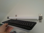  K400 keyboard holder  3d model for 3d printers