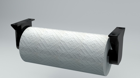 Modelo 3d de Weber q 1200 titular de toalla de papel para impresoras 3d