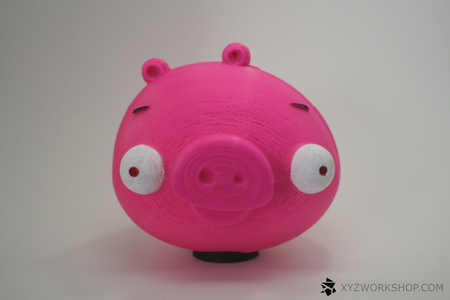 3D Printing for Charity- Angry Birds Piggy Bank