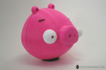  3d printing for charity- angry birds piggy bank  3d model for 3d printers