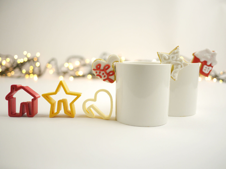 Taza De Cortadores De Galletas De Navidad