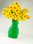Modelo 3d de Piña jarrón de tulipanes para impresoras 3d