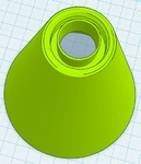 Modelo 3d de Un embudo para una botella de cola para impresoras 3d