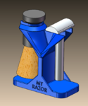  Safety razor holder  3d model for 3d printers