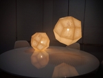  Printshade 150 - tom dixon's etch shade inspired lamp  3d model for 3d printers