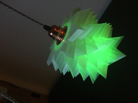 Pointy lamp shade