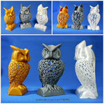  Owl pen holder / tools holder  3d model for 3d printers