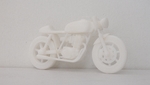 Modelo 3d de Moto cafe racer scalemodel para impresoras 3d