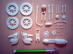  Moto cafe racer scalemodel  3d model for 3d printers