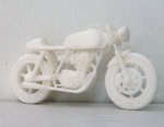 Modelo 3d de Moto cafe racer scalemodel para impresoras 3d