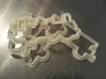  Train set (cookie cutters)  3d model for 3d printers