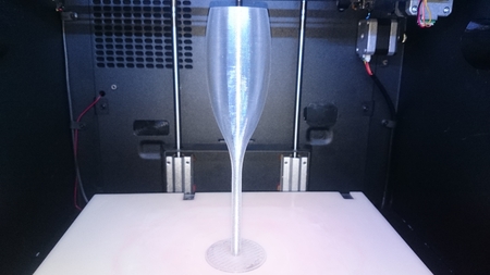  Champagne glass  3d model for 3d printers