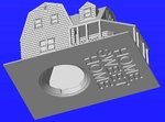  East coast house money box (us)  3d model for 3d printers