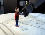  Massive iron giant and hogarth  3d model for 3d printers