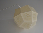  Tom dixon's etch shade inspired lamp  3d model for 3d printers