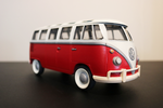  Volkswagen bus 1970s  3d model for 3d printers