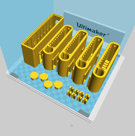 Modelo 3d de Modular telefónico universal muelle de carga para impresoras 3d