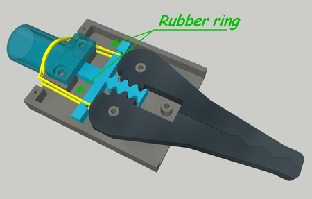  Gripper for garden trash  3d model for 3d printers