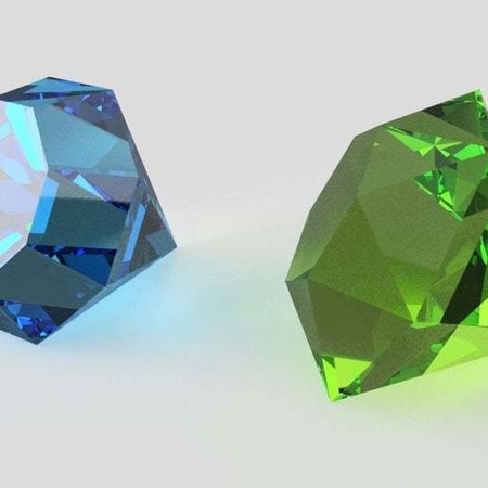  Diamonds  3d model for 3d printers