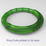 Modelo 3d de Cultos - ring (para el concurso #anycubic3d ) para impresoras 3d