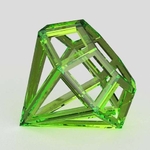  Diamond shape  3d model for 3d printers