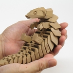  Save pangolins  3d model for 3d printers