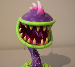 Modelo 3d de Chomper (plantas vs zombies) para impresoras 3d