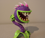 Modelo 3d de Chomper (plantas vs zombies) para impresoras 3d