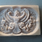 Modelo 3d de Bajorrelieve garuda bali_briarena8185@gmail.com para impresoras 3d