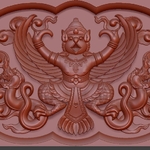  Bas relief garuda bali_briarena8185@gmail.com  3d model for 3d printers