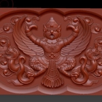  Bas relief garuda bali_briarena8185@gmail.com  3d model for 3d printers