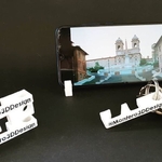  Keychain smartphone stand  3d model for 3d printers