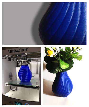 Modelo 3d de Florero para impresoras 3d