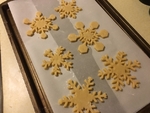 Modelo 3d de Personalizable cortadores de galletas copo de nieve para impresoras 3d