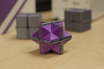  Multi-color fidget star  3d model for 3d printers