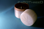  Micro/shred - by 420threed - toothless herb grinder  3d model for 3d printers