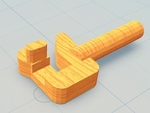  Wire twisting tool  3d model for 3d printers