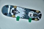  Skateboard wall mount  3d model for 3d printers