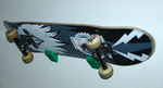  Skateboard wall mount  3d model for 3d printers