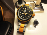  Large scale divers watch desk clock  3d model for 3d printers