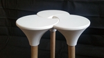  Cluster - the full sized stool  3d model for 3d printers