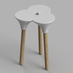  Cluster - the full sized stool  3d model for 3d printers