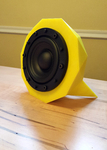  Icosphere speaker cabinet  3d model for 3d printers