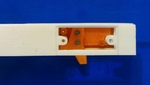Modelo 3d de Banda de goma de la pistola con resoplado de la acción para impresoras 3d