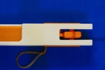 Modelo 3d de Banda de goma de la pistola con resoplado de la acción para impresoras 3d