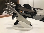 Modelo 3d de Saraceno bloque del cuchillo para impresoras 3d