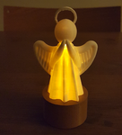 Modelo 3d de Ángel de la luz del té para impresoras 3d
