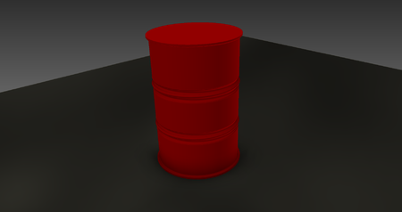 Coffee Container in Drum Barrel design