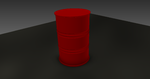  Coffee container in drum barrel design  3d model for 3d printers