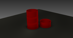  Coffee container in drum barrel design  3d model for 3d printers